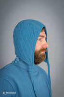 Padded Coif Blue-GoblinSmith