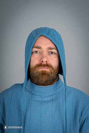 Padded Coif Blue-GoblinSmith