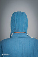 Padded Coif Blue-GoblinSmith