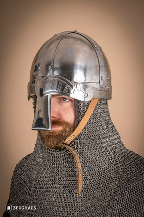 Viking Spangenhelm 2mm Polished-GoblinSmith