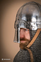 Viking Spangenhelm 2mm Polished-GoblinSmith