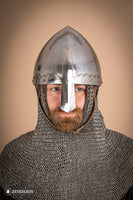 Nasal Helmet San Wenceslao 2mm Polished-GoblinSmith