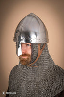 Nasal Helmet San Wenceslao 2mm Polished-GoblinSmith