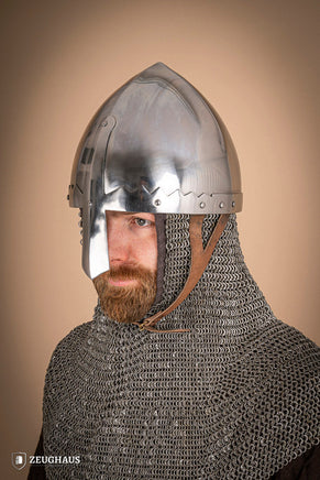 Nasal Helmet San Wenceslao 2mm Polished-GoblinSmith