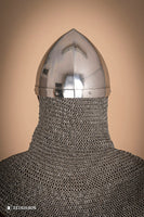 Nasal Helmet San Wenceslao 2mm Polished-GoblinSmith