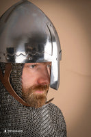 Nasal Helmet San Wenceslao 2mm Polished-GoblinSmith
