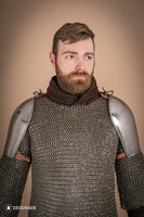Pauldrons 1350-1425 1,6mm Polished-GoblinSmith