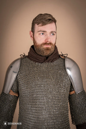 Pauldrons 1350-1425 1,6mm Polished-GoblinSmith