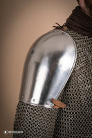 Pauldrons 1350-1425 1,6mm Polished-GoblinSmith