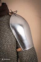 Pauldrons 1350-1425 1,6mm Polished-GoblinSmith