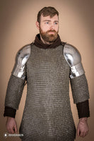 Pauldrons 1460 1,6mm Polished-GoblinSmith
