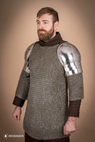 Pauldrons 1460 1,6mm Polished-GoblinSmith