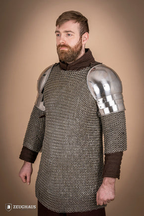 Pauldrons 1460 1,6mm Polished-GoblinSmith
