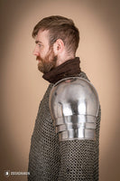 Pauldrons 1460 1,6mm Polished-GoblinSmith
