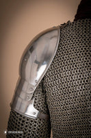 Pauldrons 1460 1,6mm Polished-GoblinSmith