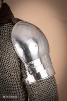 Pauldrons 1460 1,6mm Polished-GoblinSmith