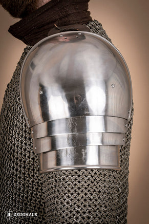 Pauldrons 1460 1,6mm Polished-GoblinSmith