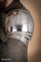Pauldrons 1460 1,6mm Polished-GoblinSmith
