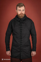 Gambeson 14th Cent. Black-GoblinSmith