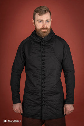 Gambeson 14th Cent. Black-GoblinSmith