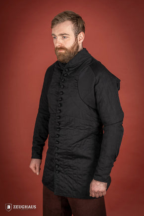 Gambeson 14th Cent. Black-GoblinSmith
