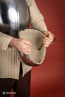 Simple Bascinet Helmet 2mm Polished-GoblinSmith