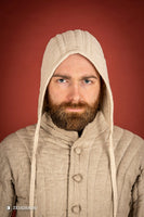 Padded Coif cream-GoblinSmith