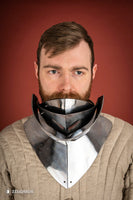 Gorget with Visor 1,6mm Polished-GoblinSmith