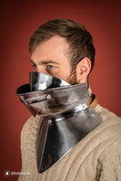 Gorget with Visor 1,6mm Polished-GoblinSmith