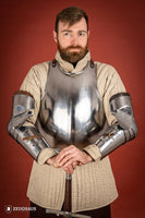 Arm Armour 1390-1450 1,6mm Polished-GoblinSmith