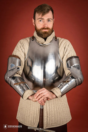 Arm Armour 1390-1450 1,6mm Polished-GoblinSmith