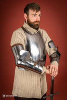 Arm Armour 1390-1450 1,6mm Polished-GoblinSmith