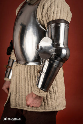 Arm Armour 1390-1450 1,6mm Polished-GoblinSmith
