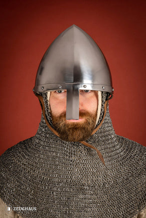 Nasal Helmet Phrygian 2mm Polished-GoblinSmith