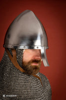 Nasal Helmet Phrygian 2mm Polished-GoblinSmith