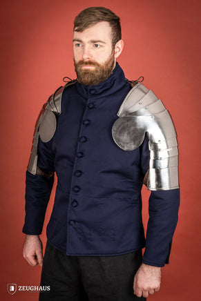 Pauldrons 1400-1450 1,6mm Polished-GoblinSmith