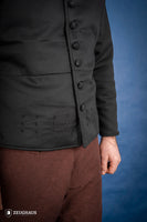 Arming Doublet Black-GoblinSmith