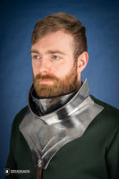 Articulated Gorget with Bevor 1450-1520 1,6mm Polished-GoblinSmith