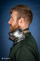 Articulated Gorget with Bevor 1450-1520 1,6mm Polished-GoblinSmith