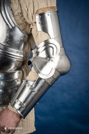 Arm Armour 1450-1550 1,6mm Polished-GoblinSmith