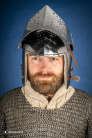 Bascinet Helmet 2mm Polished-GoblinSmith