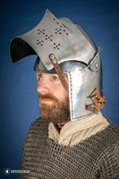 Bascinet Helmet 2mm Polished-GoblinSmith