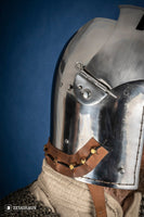 Bascinet Helmet 2mm Polished-GoblinSmith