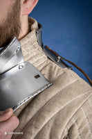 Articulated Gorget with Bevor 1480-1500 2mm Polished-GoblinSmith