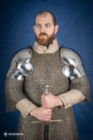 Shoulders with Besagew 1460 1,6 mm Polished-GoblinSmith