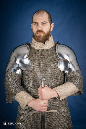Shoulders with Besagew 1460 1,6 mm Polished-GoblinSmith