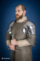 Shoulders with Besagew 1460 1,6 mm Polished-GoblinSmith