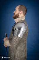 Shoulders with Besagew 1460 1,6 mm Polished-GoblinSmith