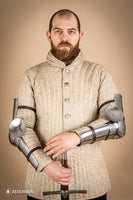 Arm Armour 14th Cent. 1,6mm Polished-GoblinSmith