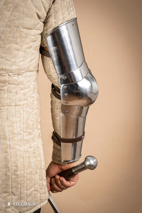 Arm Armour 14th Cent. 1,6mm Polished-GoblinSmith